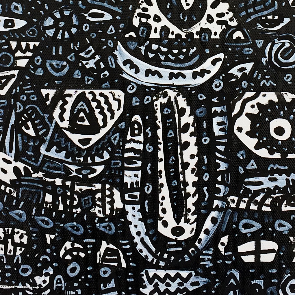 Agni — original painting artwork by Space Raphaël