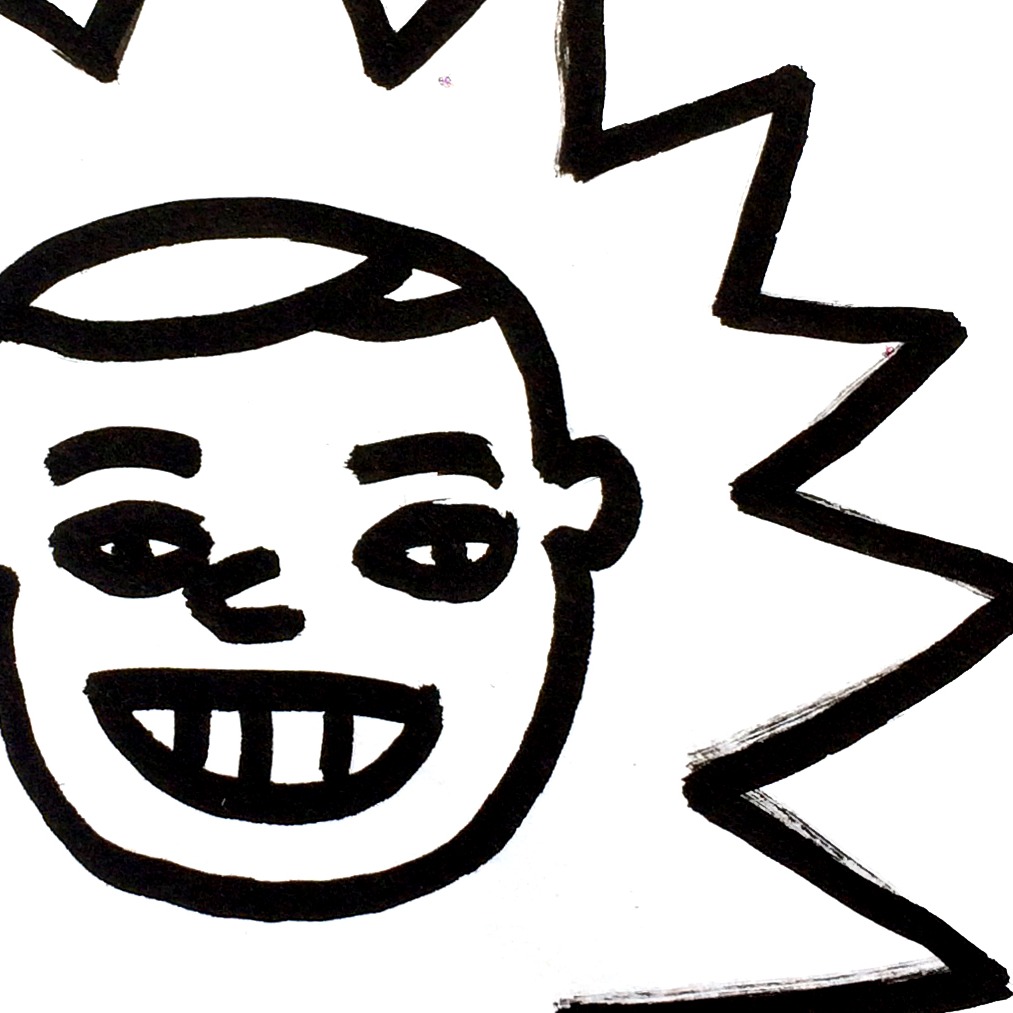 Shiny Joe — original painting artwork by Space Raphaël
