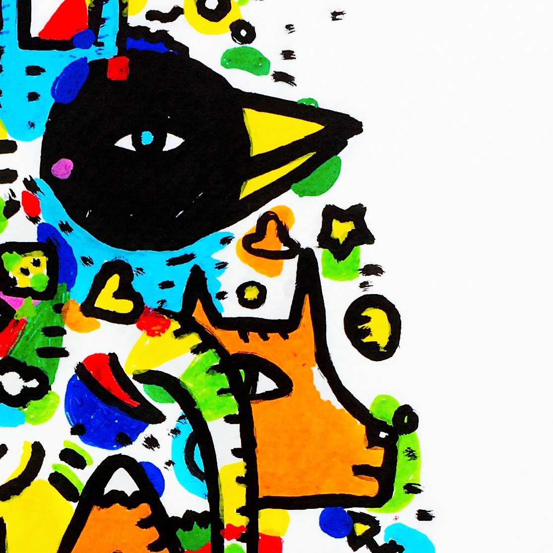 Wonderland — original painting artwork by Space Raphaël