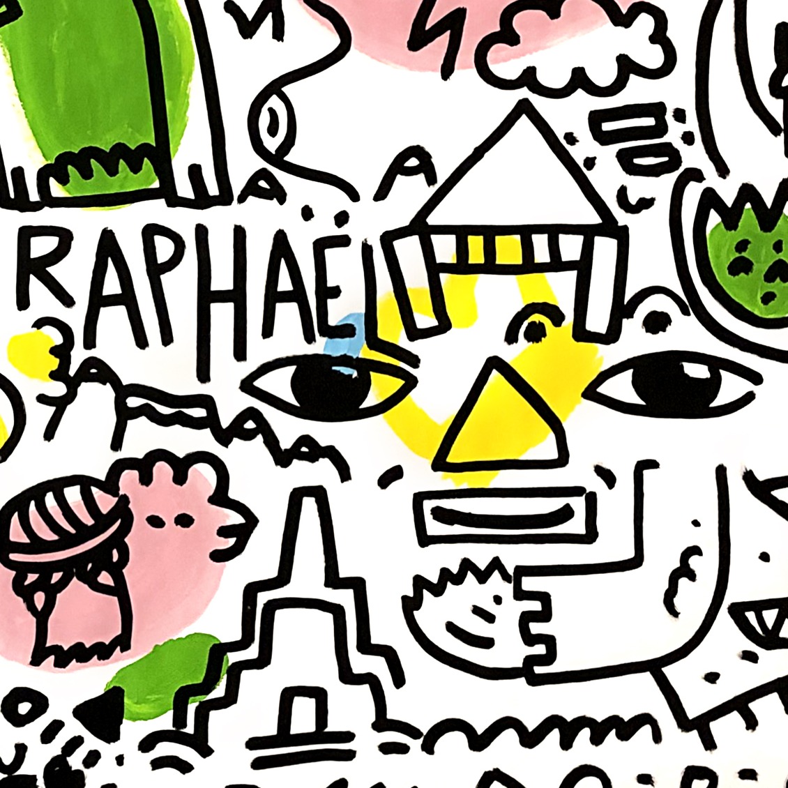 Nonnonba — original painting artwork by Space Raphaël