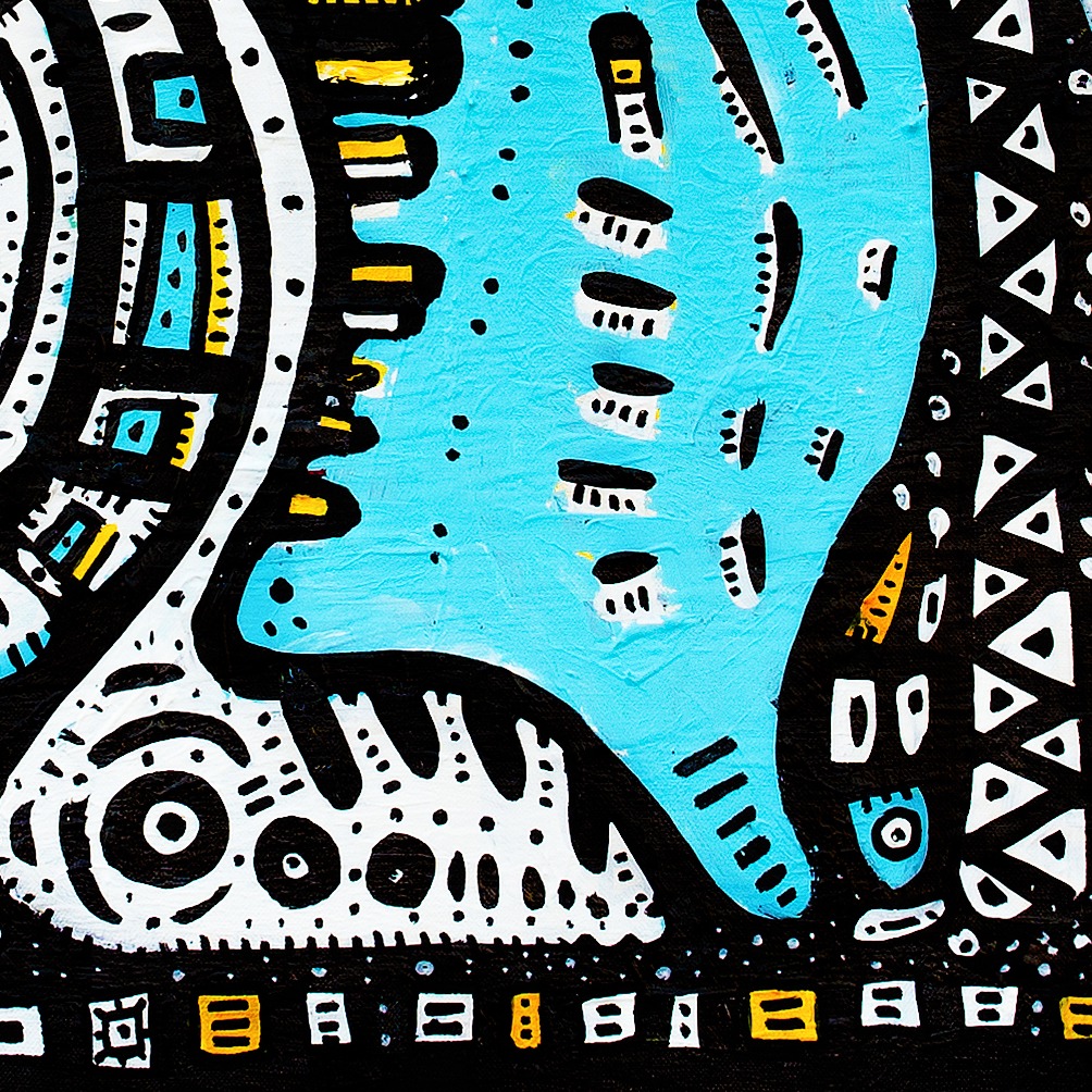 Pegasus II — original painting artwork by Space Raphaël