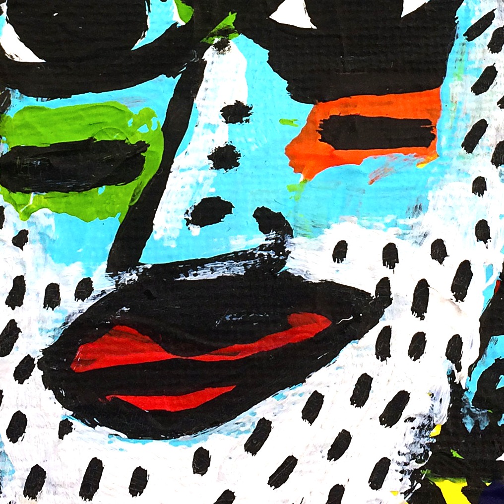 Loki — original painting artwork by Space Raphaël