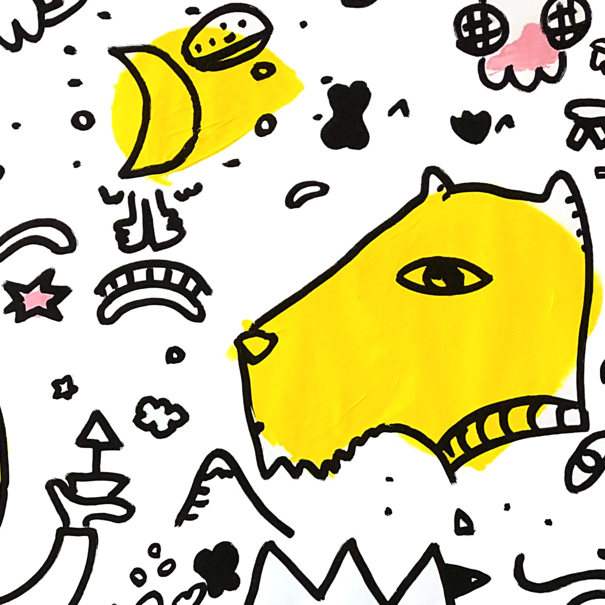 Vargas — original painting artwork by Space Raphaël