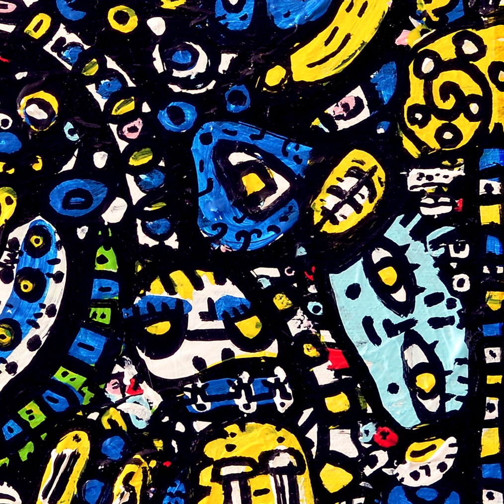 When I'm Long Gone — Aperçu — original painting artwork by Space Raphaël