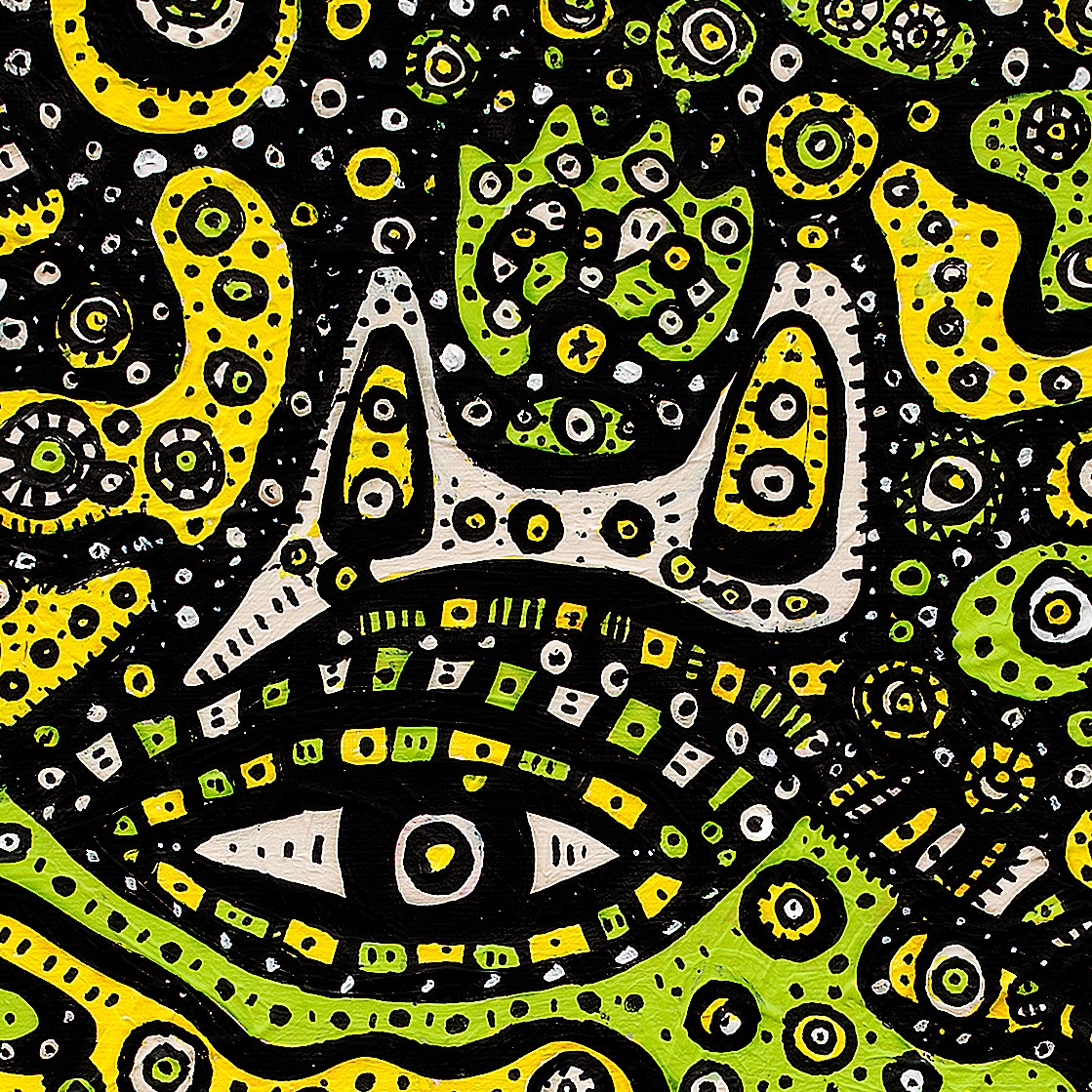 Le Sacrifice — original painting artwork by Space Raphaël