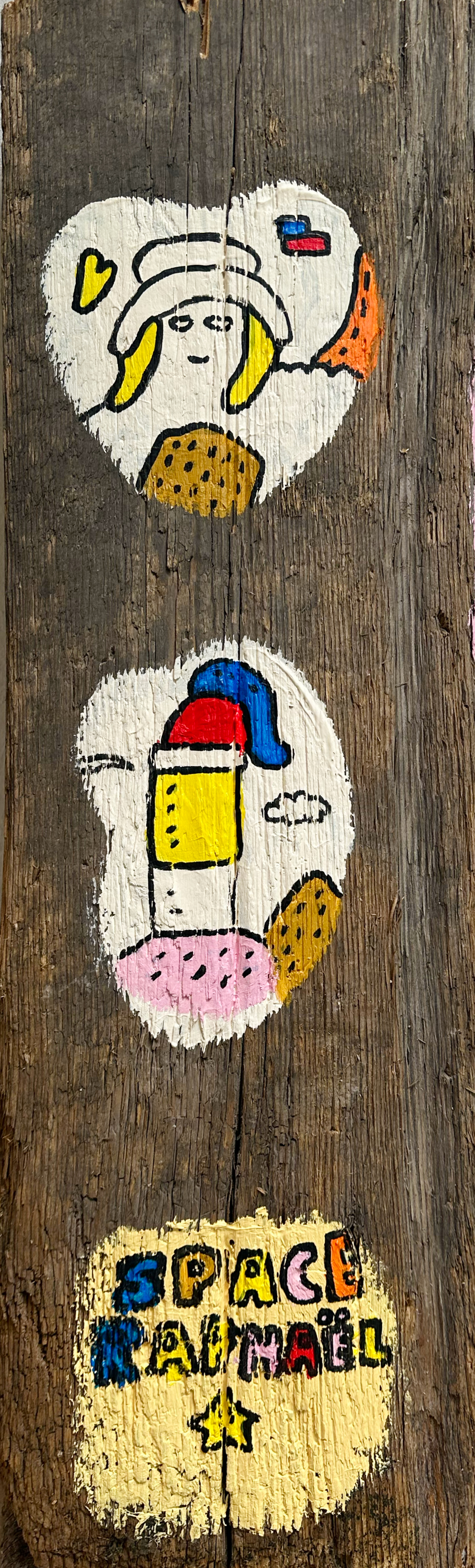 Au Sommet, painting artwork by Space Raphaël