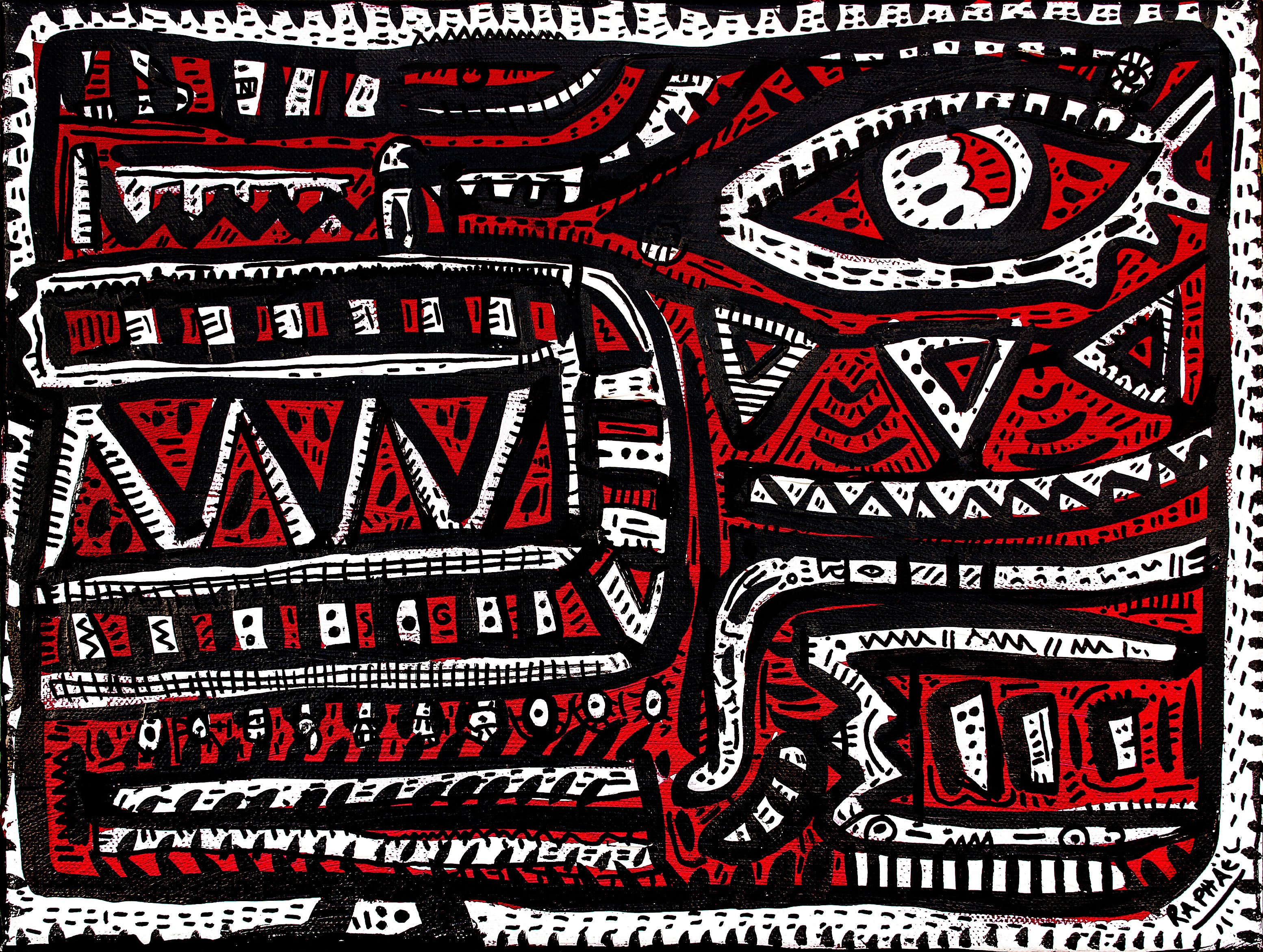 Blablablabla, painting artwork by Space Raphaël