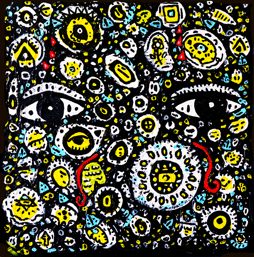 Dragon du Ciel, painting artwork by Space Raphaël
