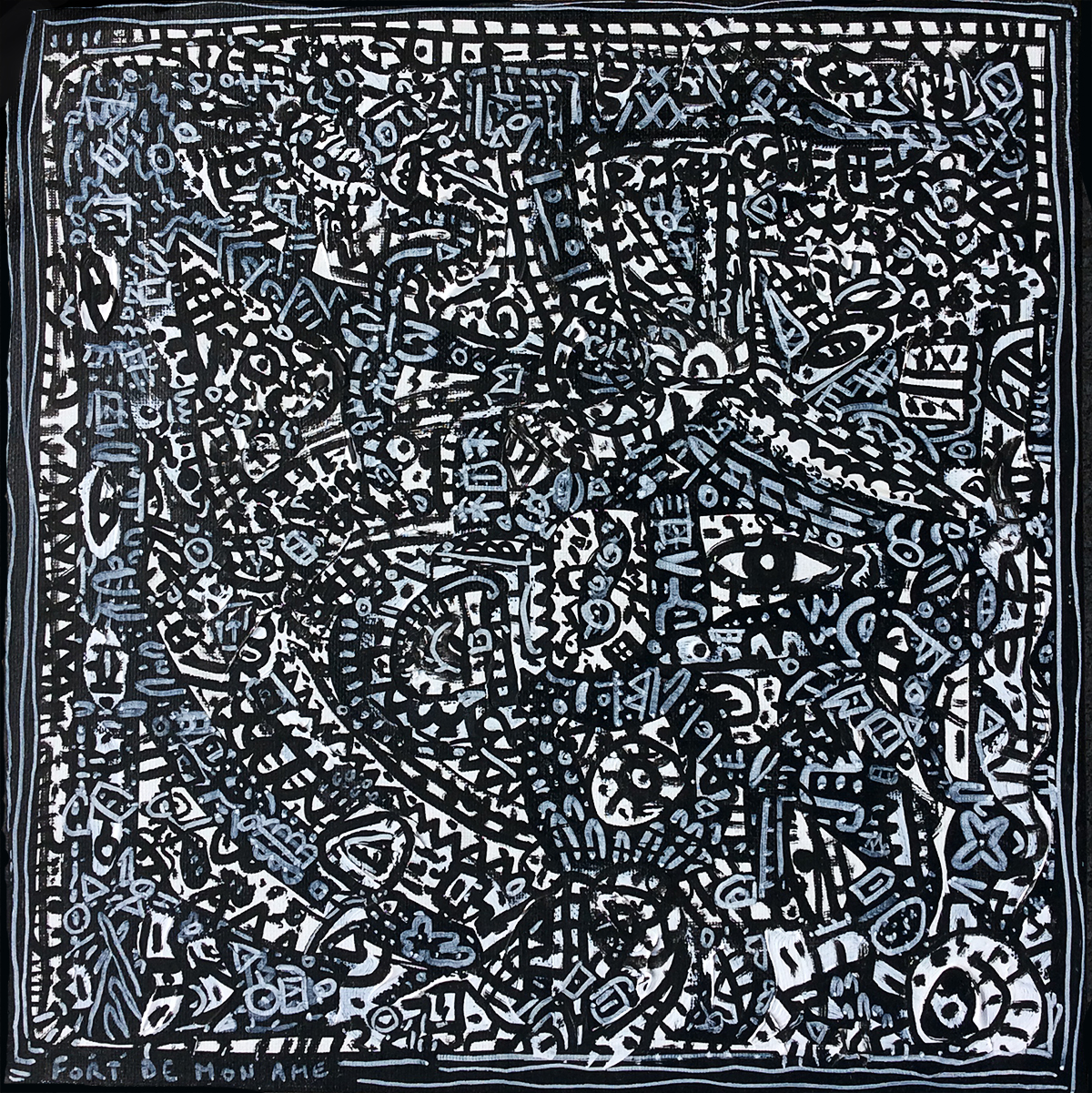 Fort de Mon Âme, painting artwork by Space Raphaël