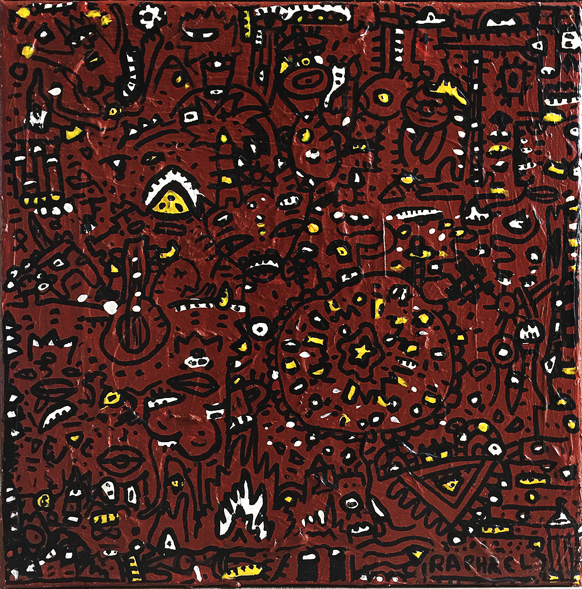 From the End to the Beginning, painting artwork by Space Raphaël