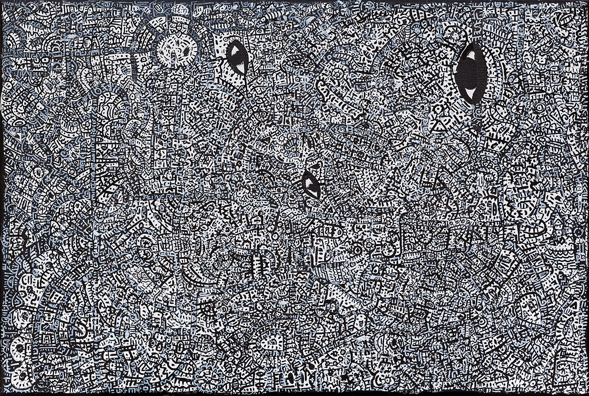 Frozen Ground, painting artwork by Space Raphaël