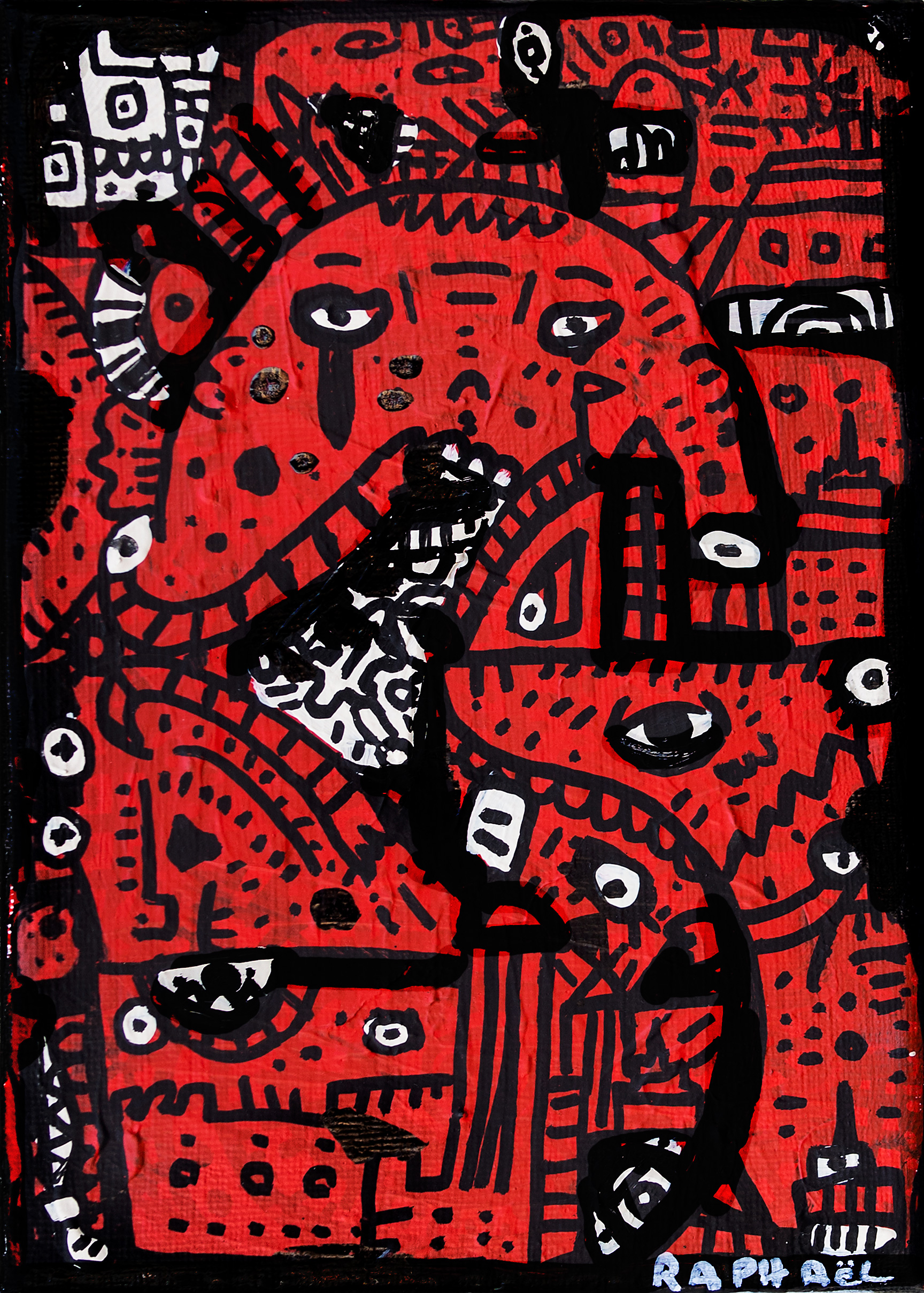Gangsta Boogie, painting artwork by Space Raphaël