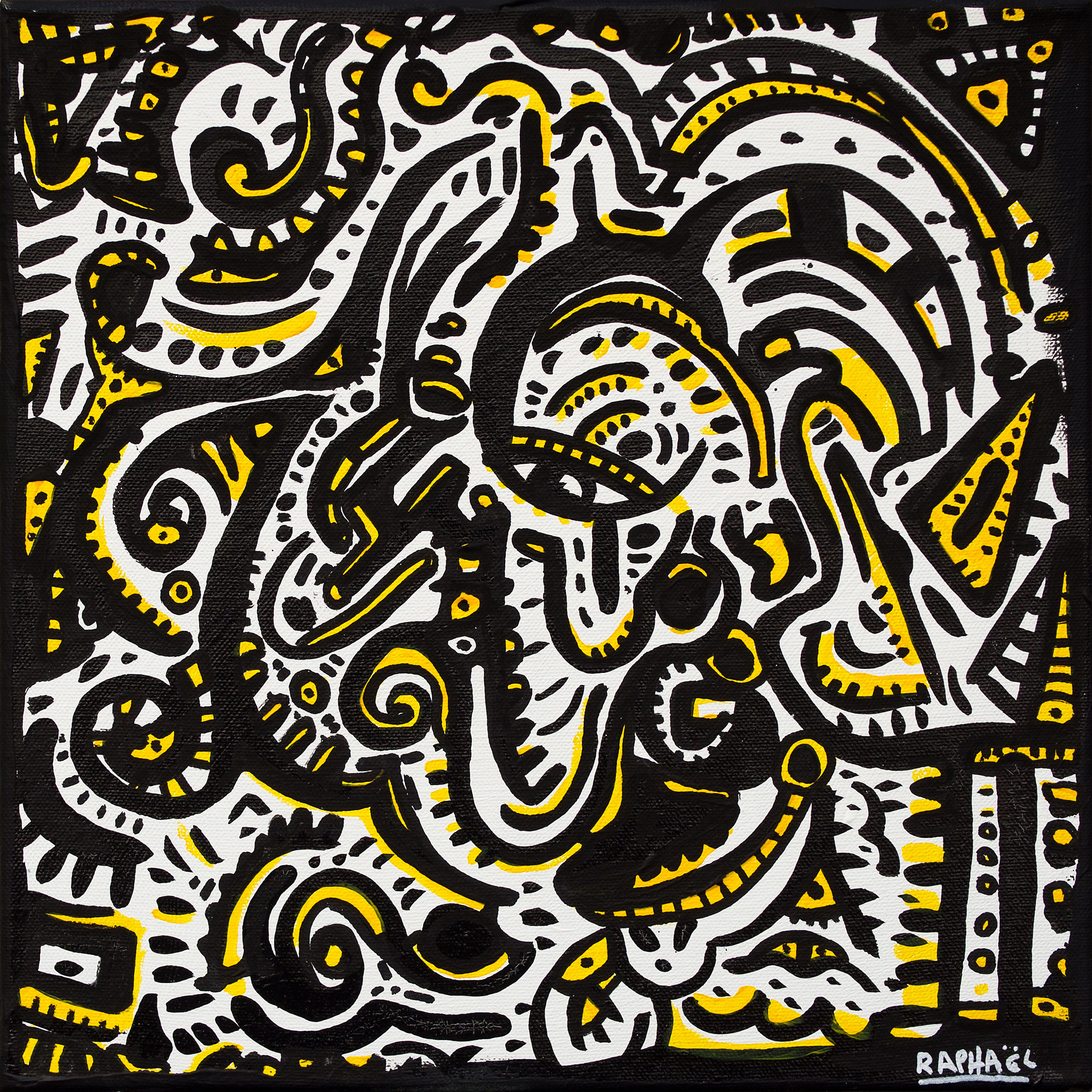 Head Up High, painting artwork by Space Raphaël