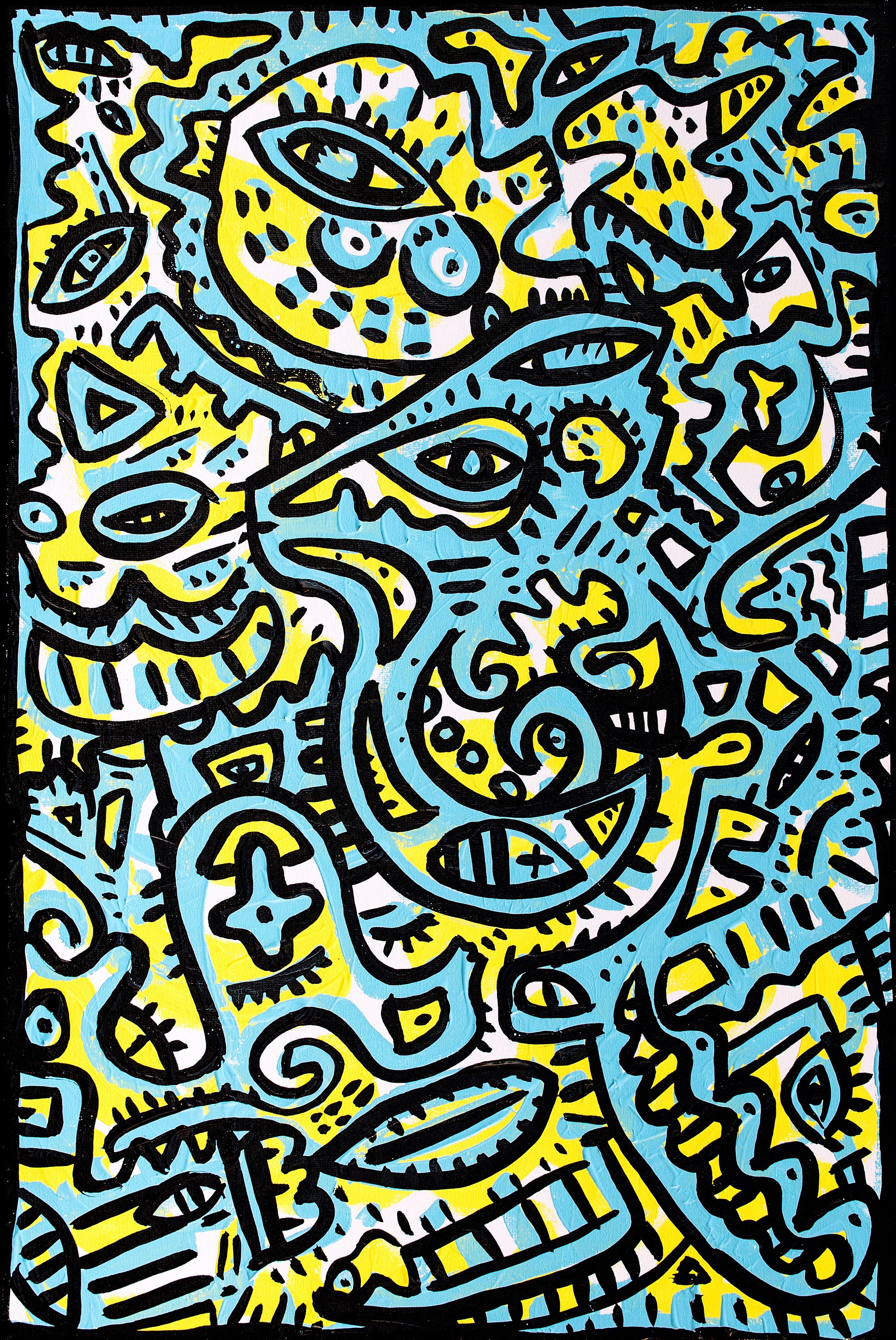 I'm Young Enough, painting artwork by Space Raphaël
