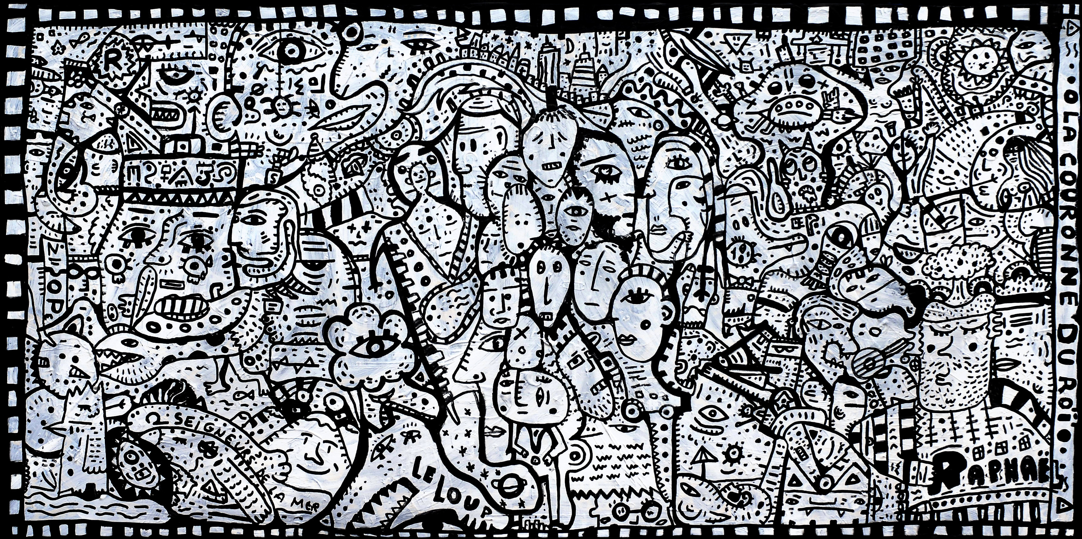 La Couronne du Roy, painting artwork by Space Raphaël