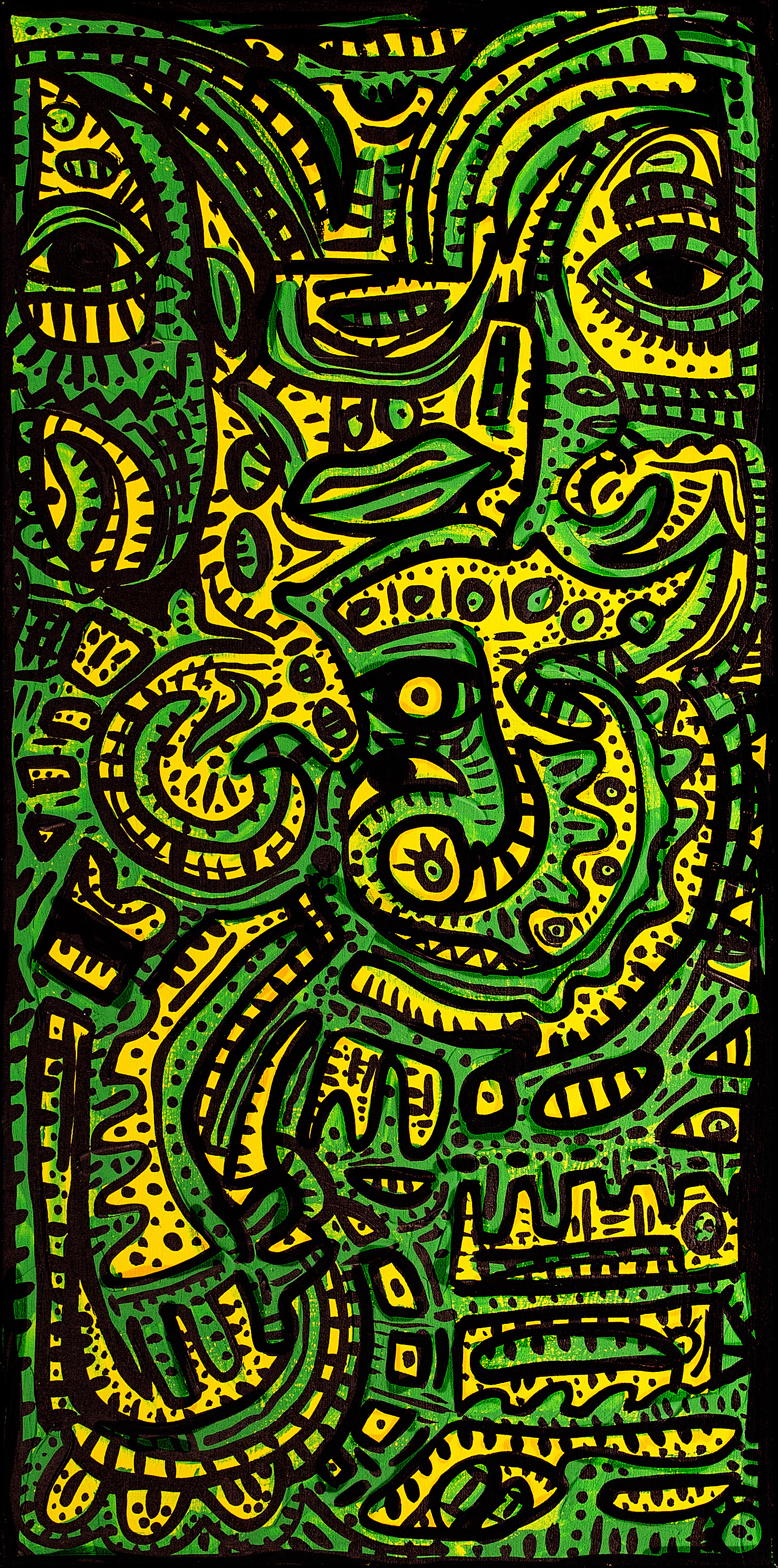 La Petite Sirène, painting artwork by Space Raphaël