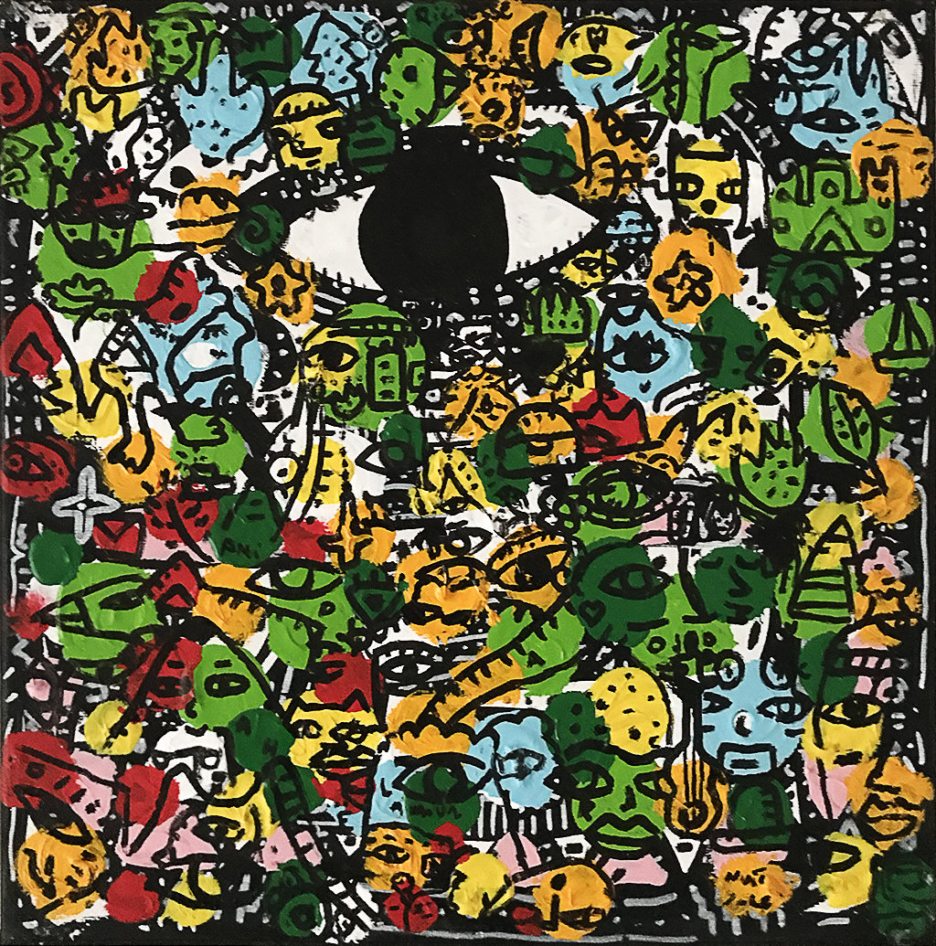 La Tour, painting artwork by Space Raphaël