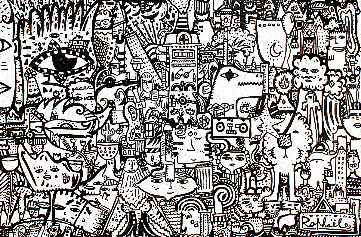 Le Royaume, painting artwork by Space Raphaël