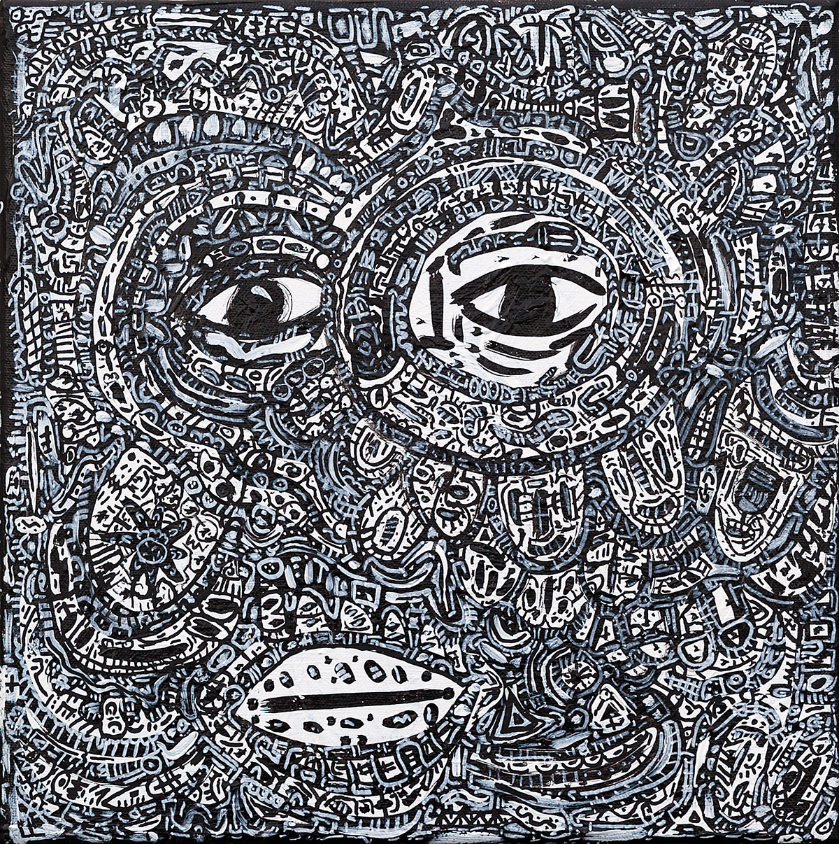 Matangi, painting artwork by Space Raphaël