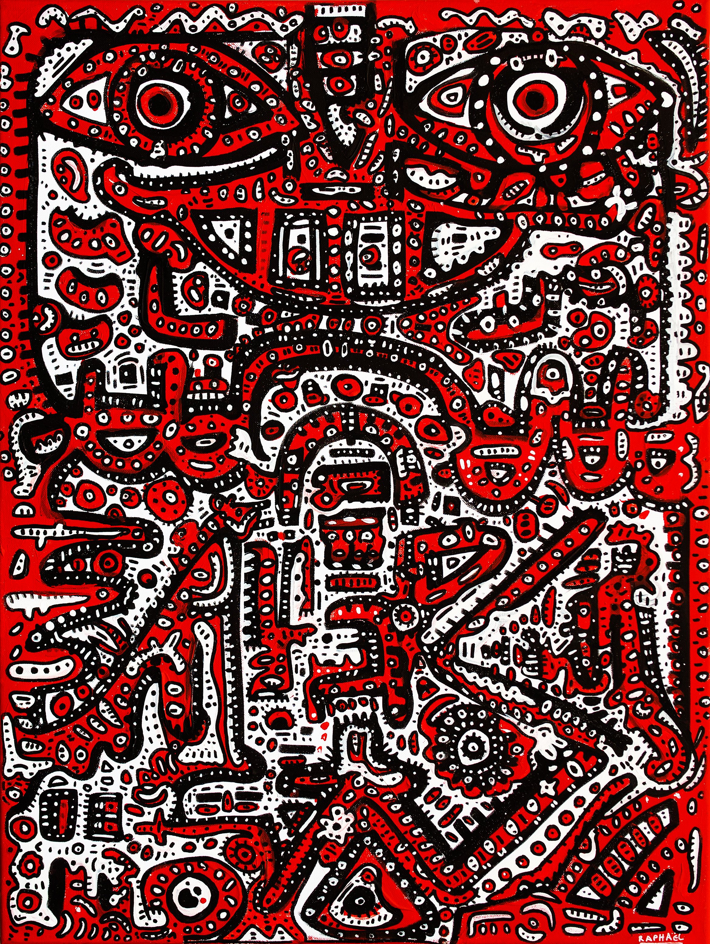 Nobody's Got Time for This, painting artwork by Space Raphaël