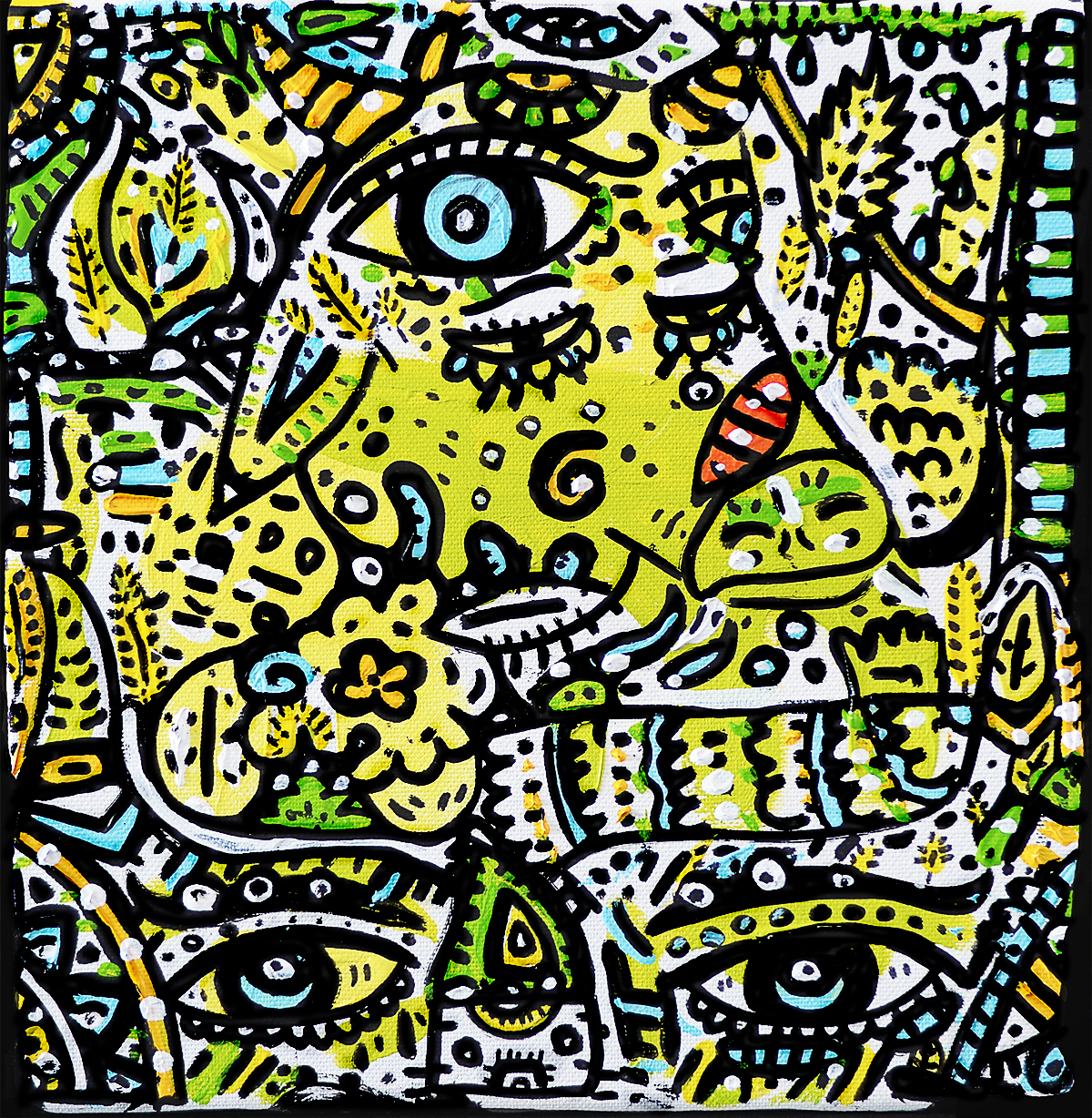 Prospérité, painting artwork by Space Raphaël