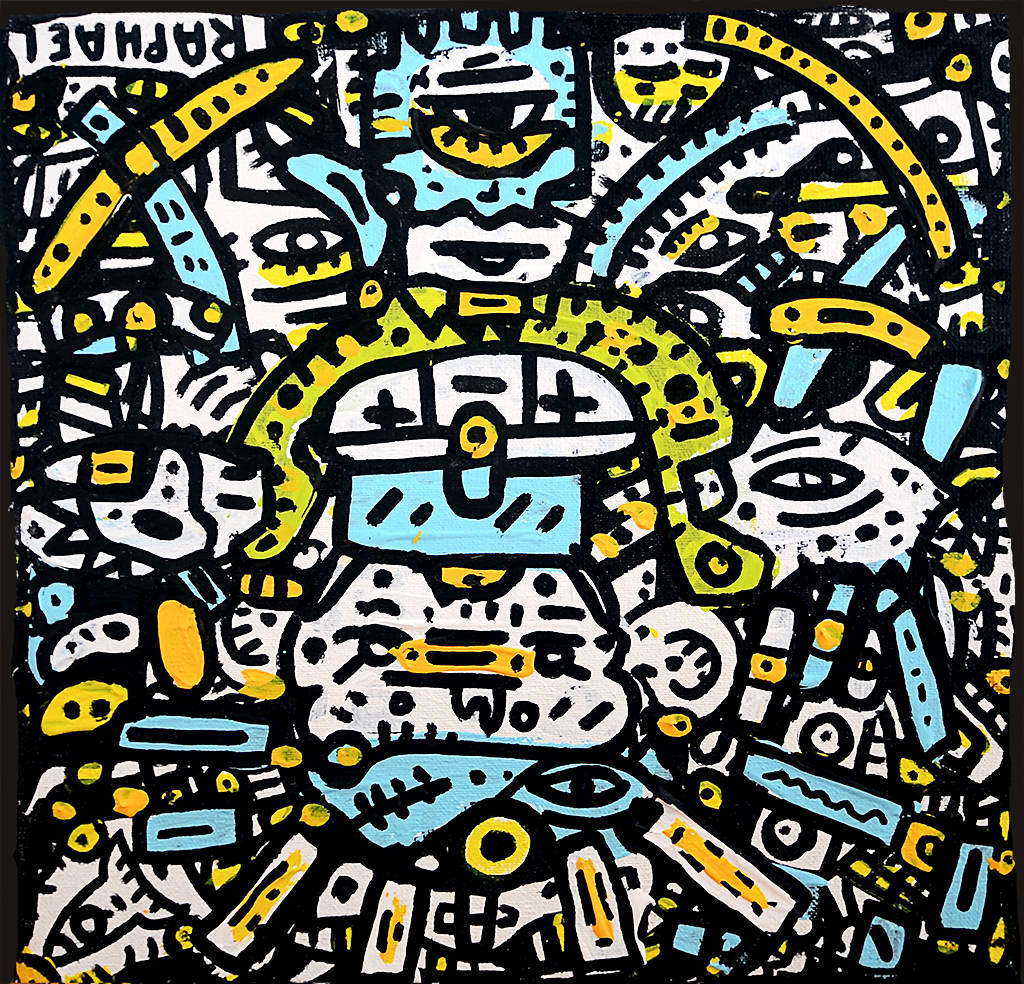 Quixoticeli, painting artwork by Space Raphaël