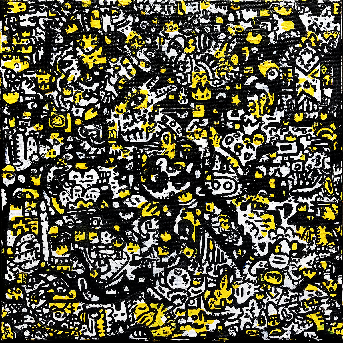 Requiem in D Minor, painting artwork by Space Raphaël