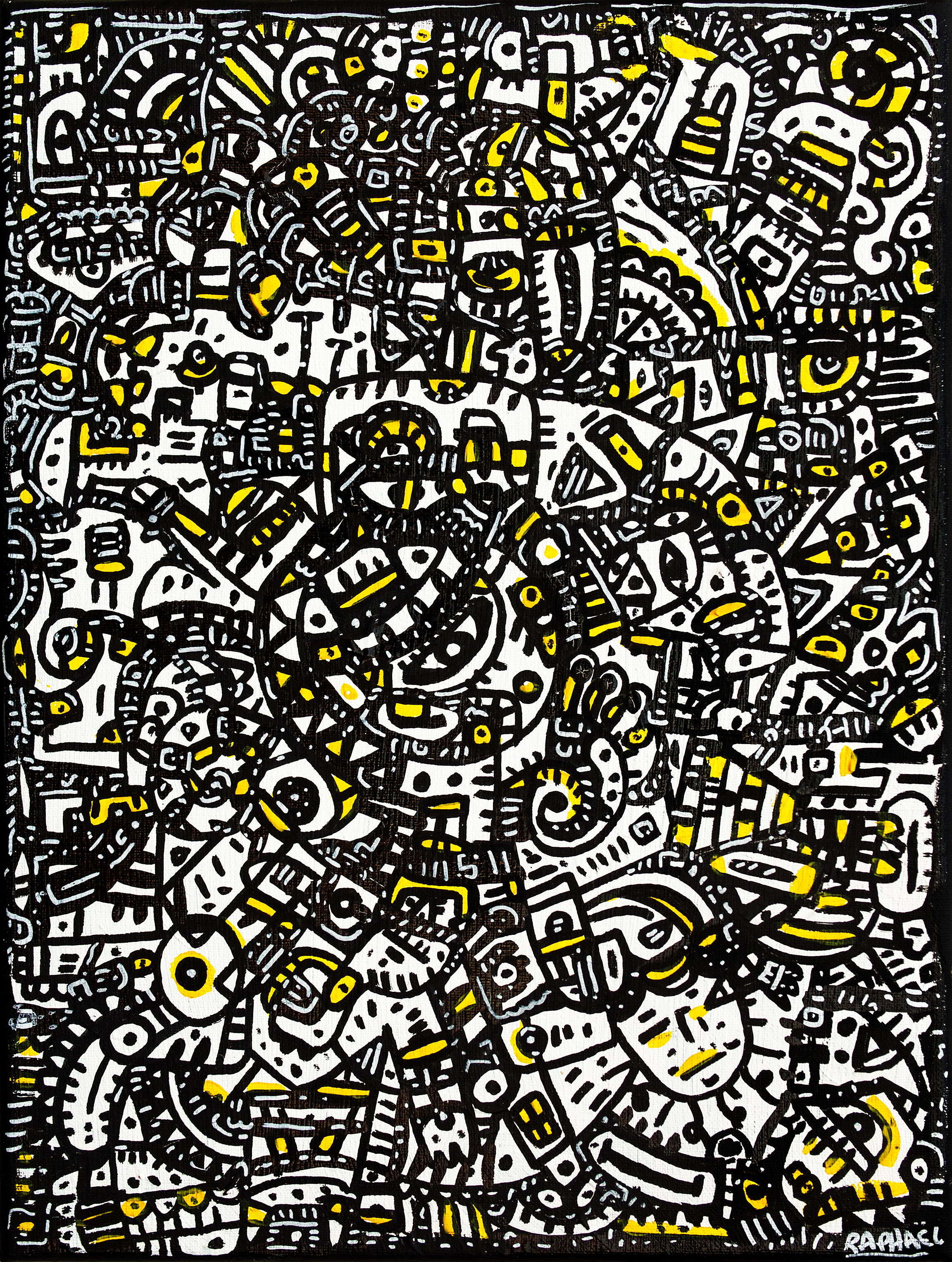 Smoke and Mirrors, painting artwork by Space Raphaël