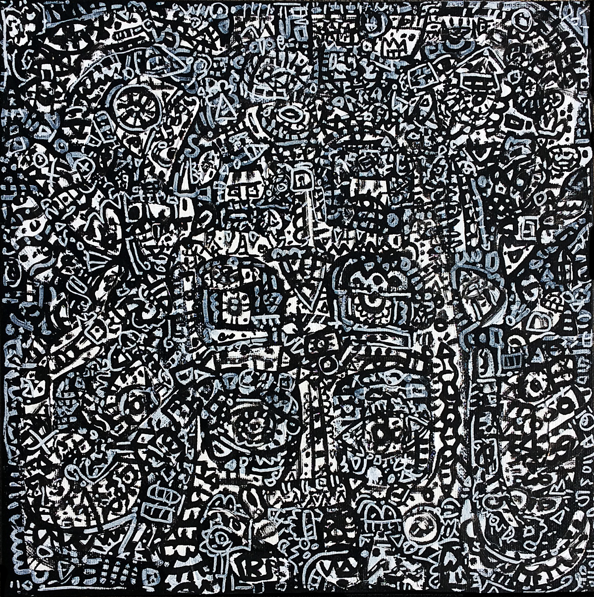 Source Blanche, painting artwork by Space Raphaël