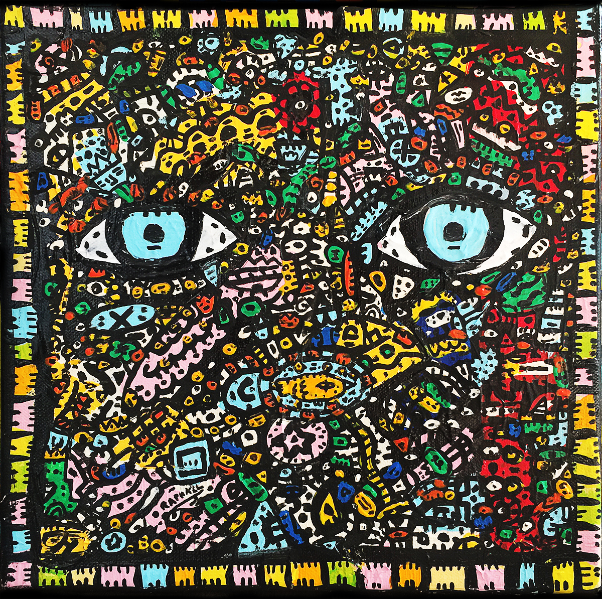 Sous le Soleil Exactement, painting artwork by Space Raphaël
