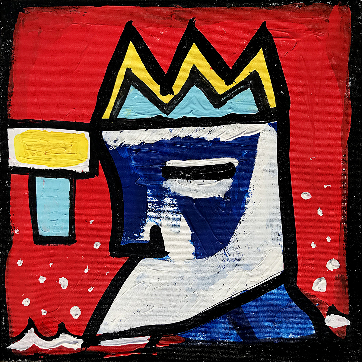 Thor, painting artwork by Space Raphaël