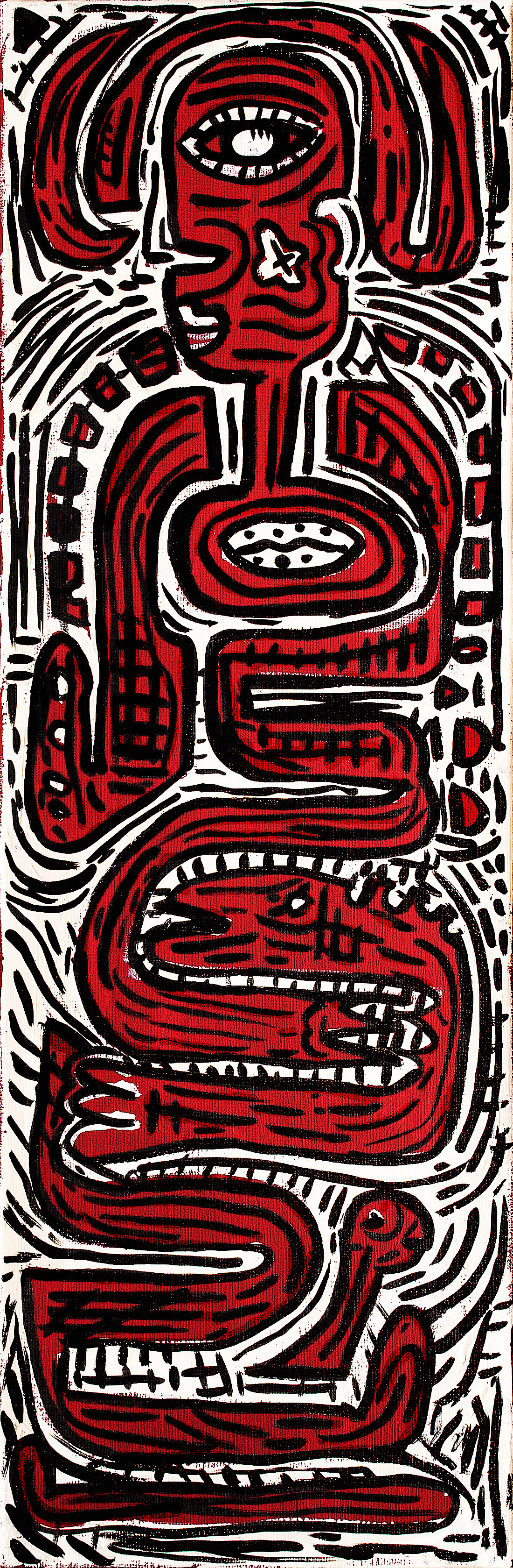 Till I Bleed, painting artwork by Space Raphaël