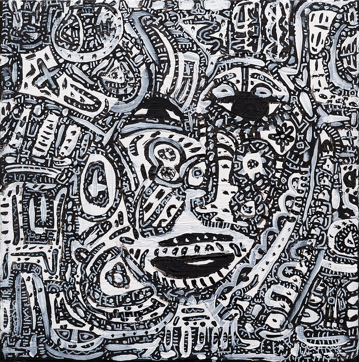 Un doux moment d'inattention, painting artwork by Space Raphaël